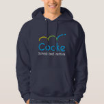 Adult Cooke Logo Hoodie Sweatshirt, Navy at Zazzle