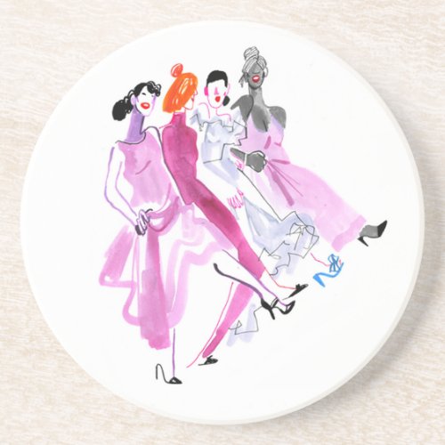 ADULT DANCING LADIES COASTER