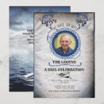 Adult Fisherman Birthday  the Legend Invitation