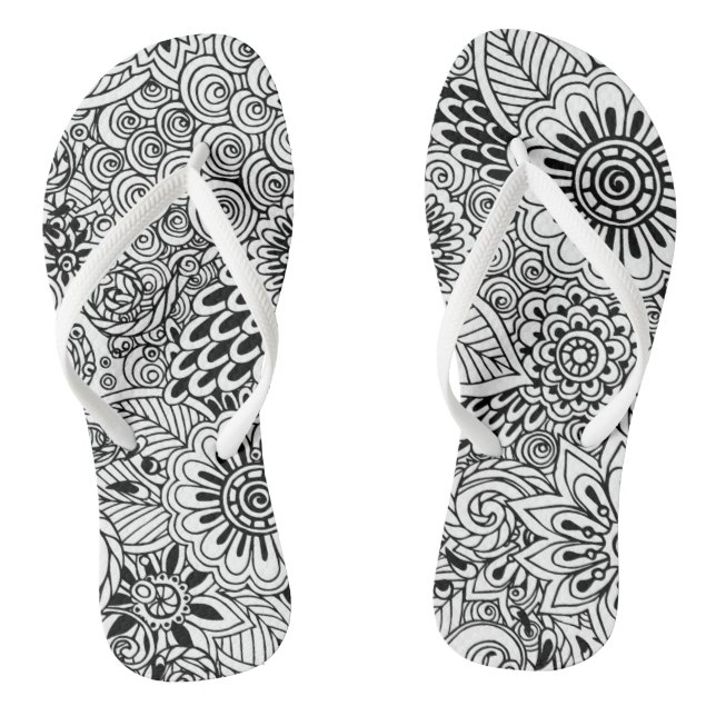 Adult Flip Flops (Footbed)