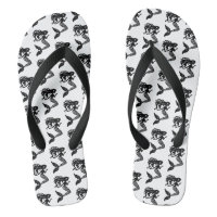 Adult Flip Flops-Mermaid