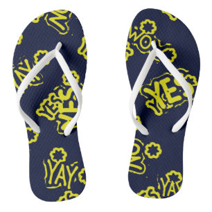 Adult Flip Flops, Slim Straps Flip Flops
