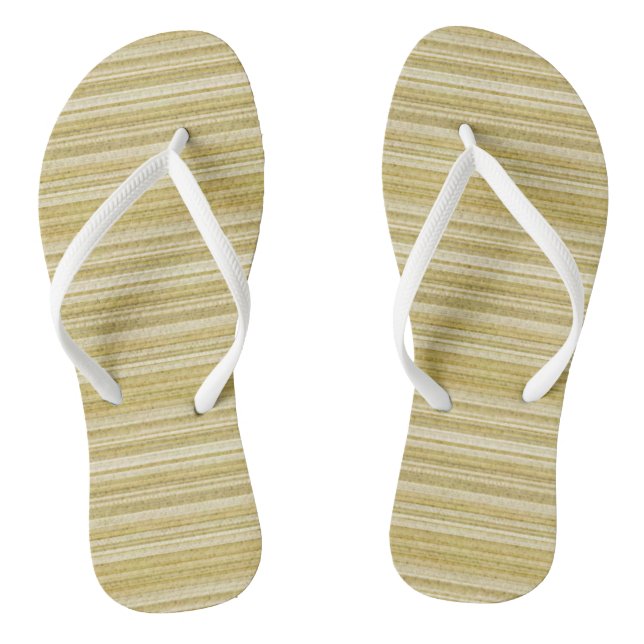 Adult Flip Flops, Slim Straps Flops (Footbed)