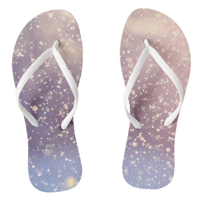 Adult Flip Flops, Slim Straps Flops (Footbed)