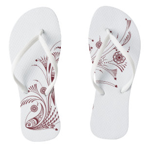 Adult Flip Flops, Slim Straps Flops