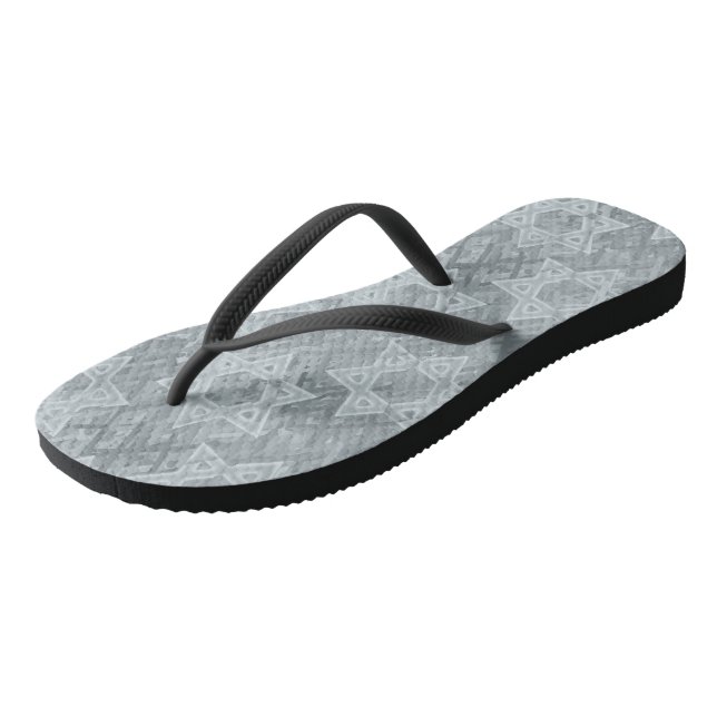 Adult Flip Flops, Slim Straps Flops (Angled)