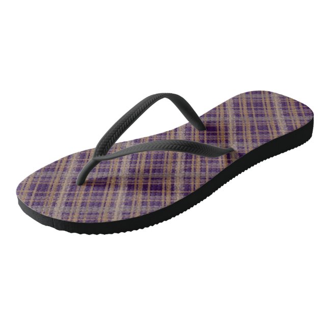 Adult Flip Flops, Slim Straps Flops (Angled)