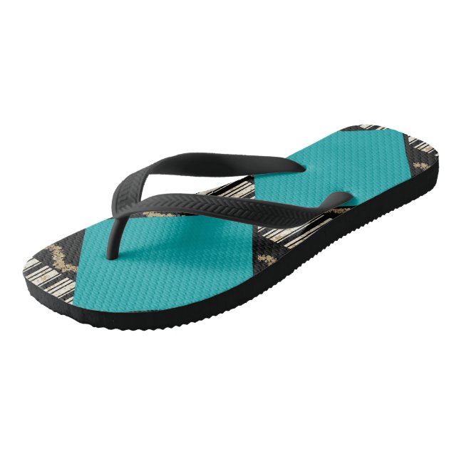 Adult Flip Flops, Wide Straps Flops (Angled)