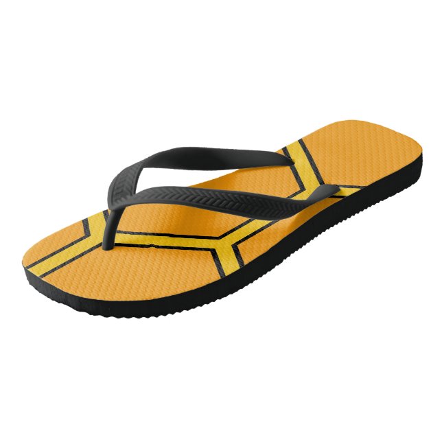 Adult Flip Flops, Wide Straps Flops (Angled)