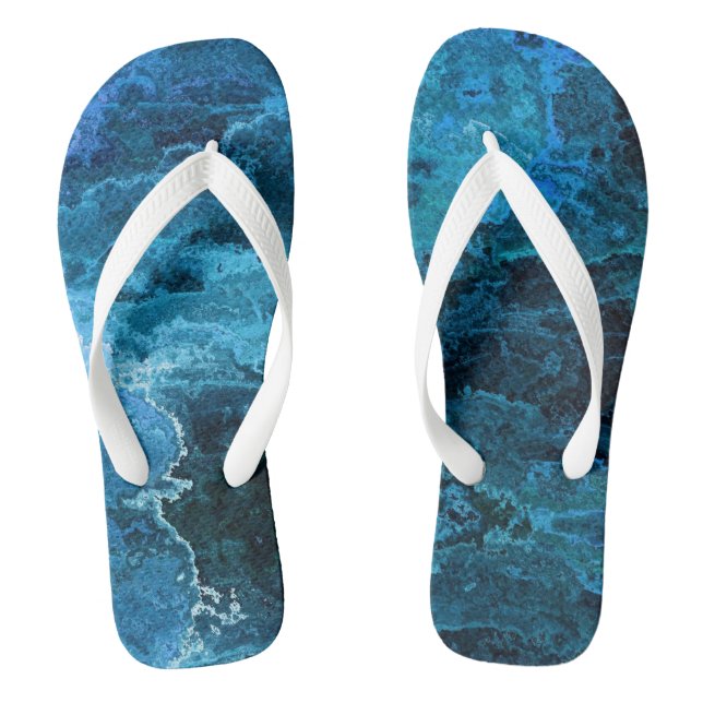 Adult Flip Flops, Wide Straps Flops (Footbed)