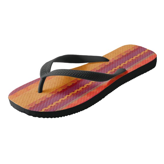 Adult Flip Flops, Wide Straps Flops (Angled)