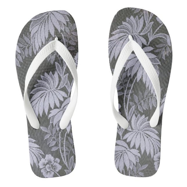 Adult Flip Flops, Wide Straps Flops (Footbed)