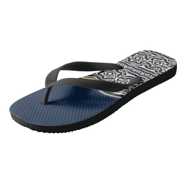 Adult Flip Flops, Wide Straps Flops (Angled)