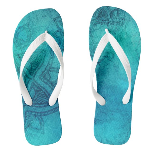 Adult Flip Flops, Wide Straps Flops (Footbed)