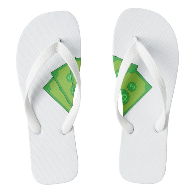 Adult Flip Flops, Wide Straps Flops (Footbed)