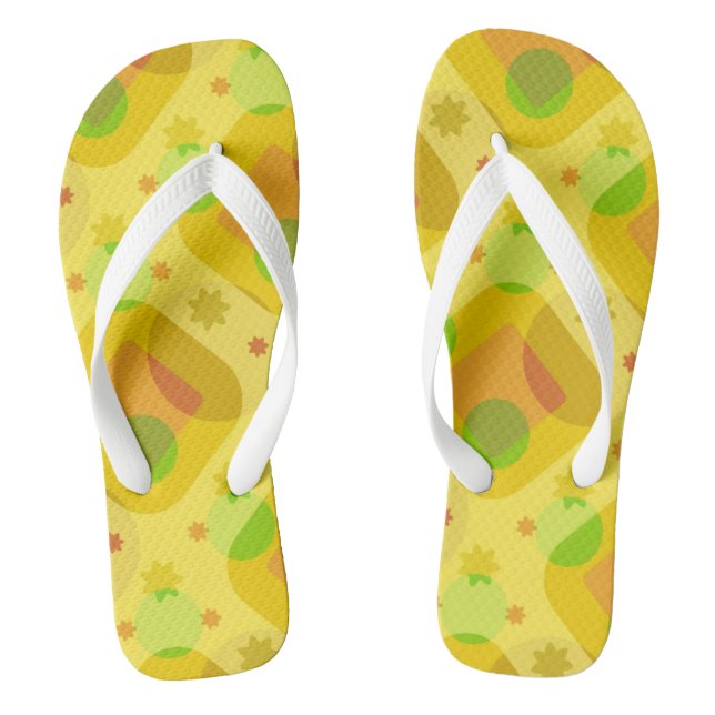 Adult Flip Flops, Wide Straps Flops (Footbed)