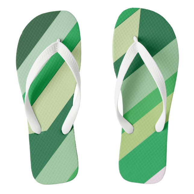 Adult Flip Flops, Wide Straps Flops (Footbed)