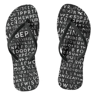 Adult Flip Flops with Slim Strap