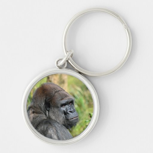 Adult Gorilla Keychain | Zazzle