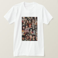 Adult Halloween Collage T-Shirt