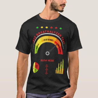Adult Halloween Costume Breathalyzer mens hallowee T-Shirt