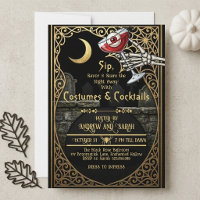 Adult Halloween Costumes & Cocktails Crescent Moon