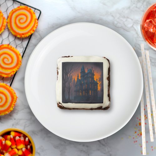 Adult Halloween Haunted Mansion Party Brownie