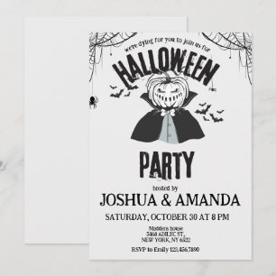 Adult Halloween party Invitation