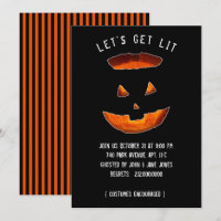 Adult Halloween Party Invitation