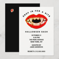 Adult Halloween Party Invitation