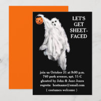 Adult Halloween Party Invitations