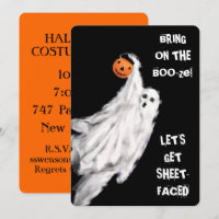 Adult Halloween Party Invitations