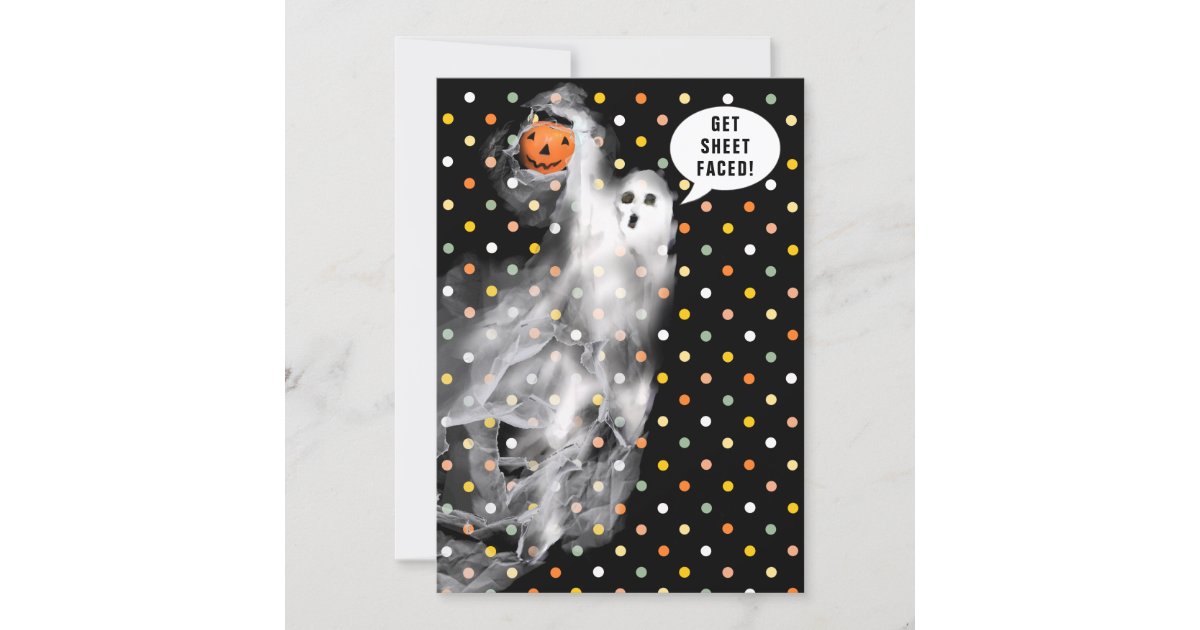 Adult Halloween Party Invitations 