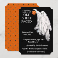 Adult Halloween Party Invitations