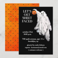 Adult Halloween Party Invitations