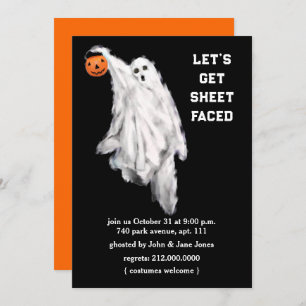 Adult Halloween Party Invitations