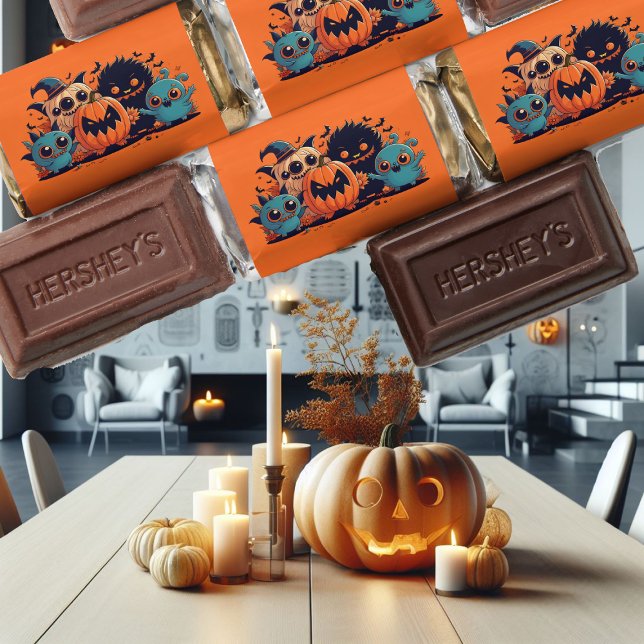 Adult Halloween Party We Like It Creepy & Weird Hershey's Miniatures (Creator Uploaded)