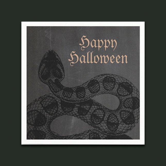 Adult Halloween Serpent Snake Napkins (Creator Uploaded)