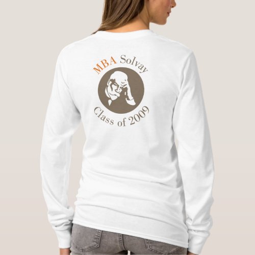 Adult hooded sweatshirt _ MBA Solvay T_Shirt