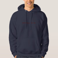 Adult hoodie Matthew 6:21 design in white