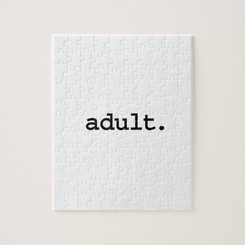 adult jigsaw puzzle