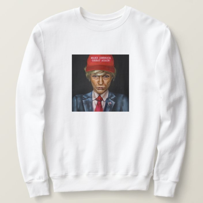 Adult MAGA Crew Neck Sweatshirt | Zazzle.com