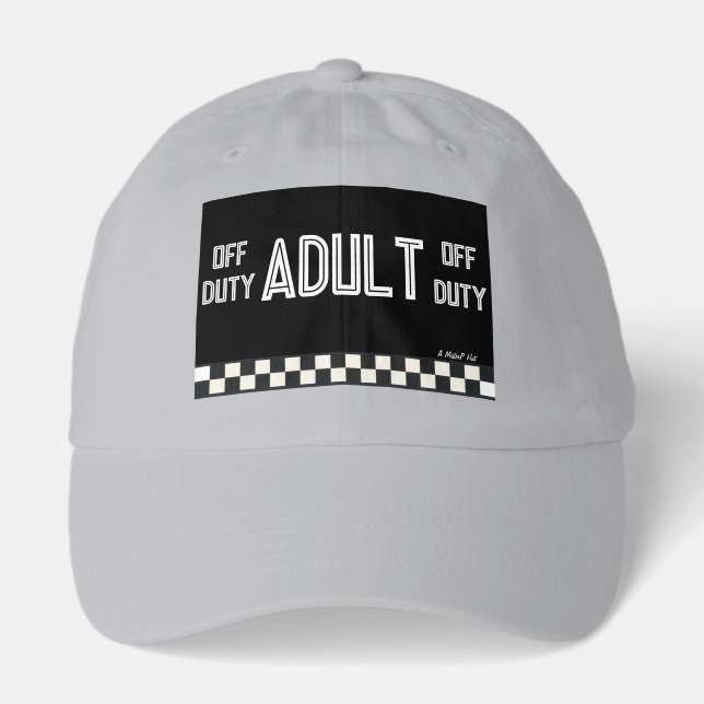 Adult Off Duty - A MisterP Hat (Front)