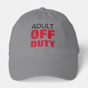 Adult Off Duty (variant) - A MisterP Hat