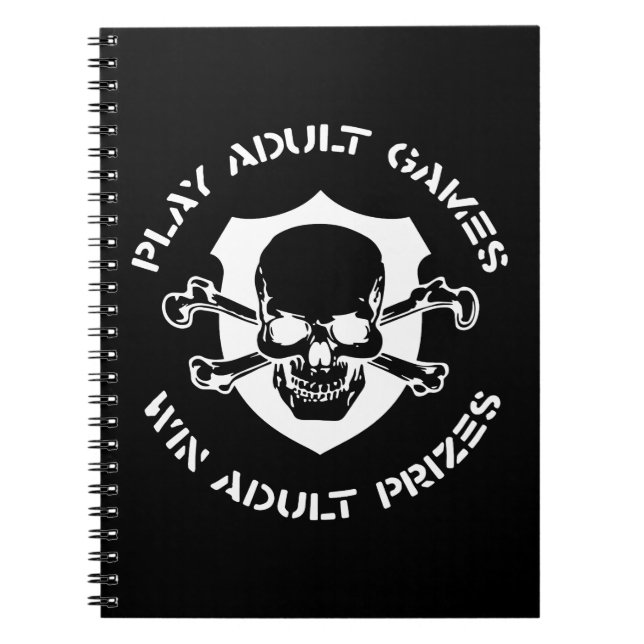 Adult Prizes Notebook (Front)
