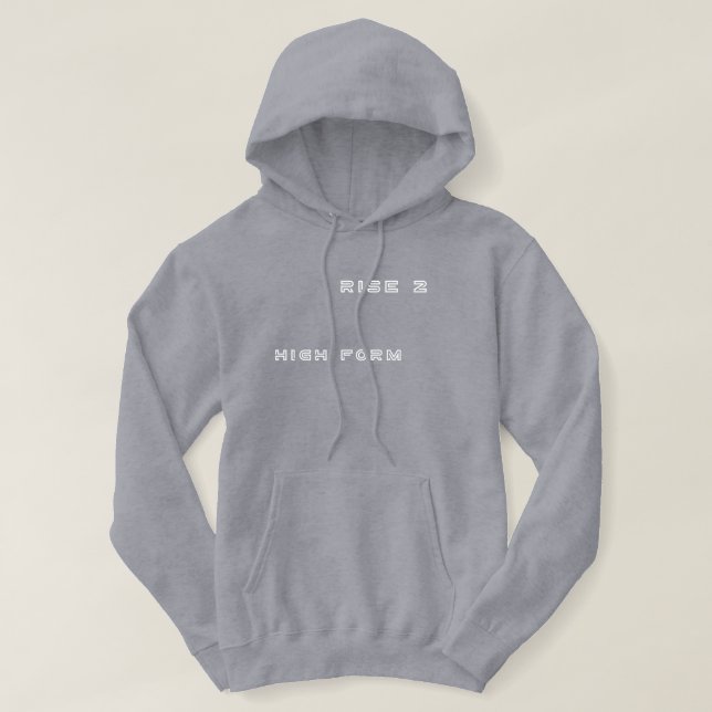 Adult Pullover Hoodie( Grey Vivid) (Design Front)