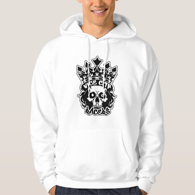 Adult Pullover Hoodie w/ King Skull logo (Front)