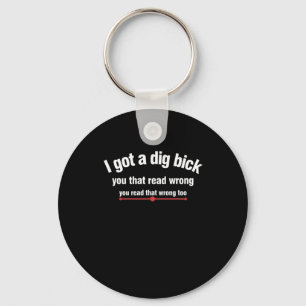 Adult Puns Wordplay Funny Misspelled Wrong Phrasin Keychain