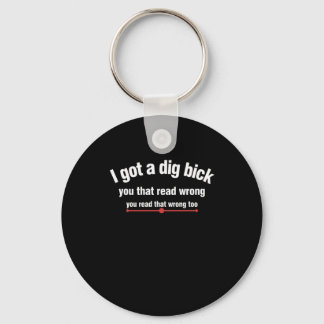 Adult Puns Wordplay Funny Misspelled Wrong Phrasin Keychain