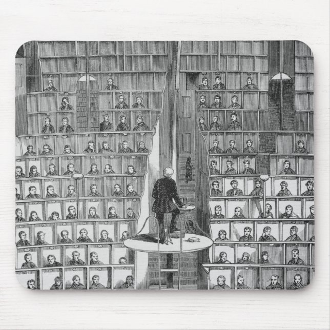 Adult School in the Chapel, on the Separate System Mouse Pad (Front)